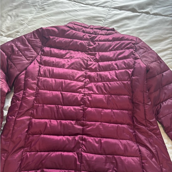 Glacier’s Edge Plum Quilted Puffer Jacket Women’s L - Picture 5 of 6